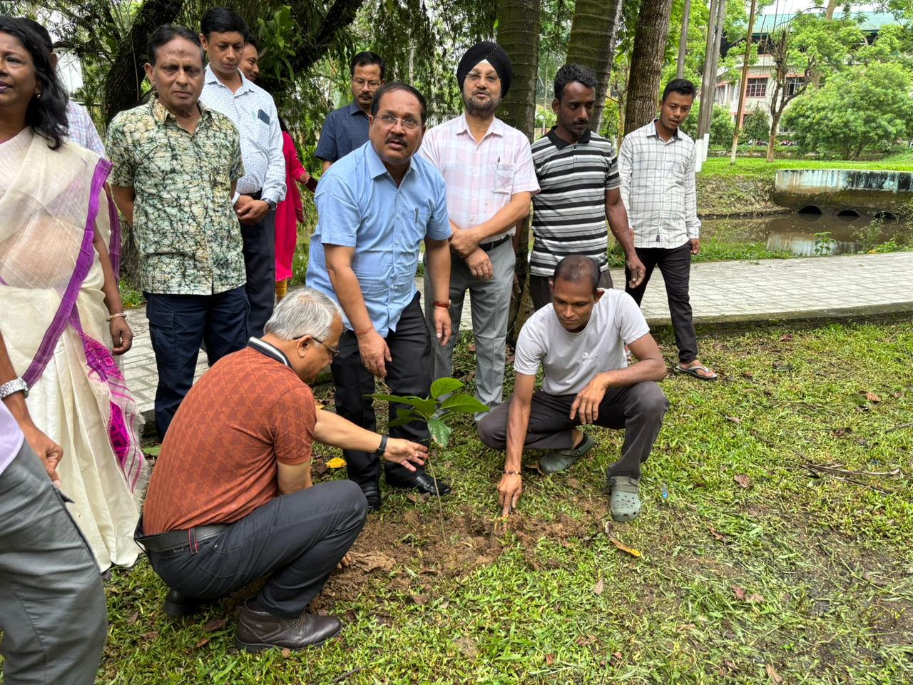 DBT-NECAB, Assam Agricultural University Celebrates World Environment Day 2026 with Sapling Plantation Drive