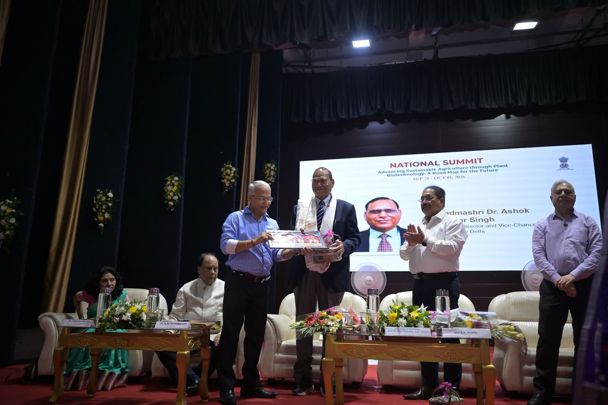 National Summit 2026 on “Advancing Sustainable Agriculture through Plant Biotechnology: A Roadmap for the Future” Concludes Successfully at DBT-NECAB, AAU, Jorhat