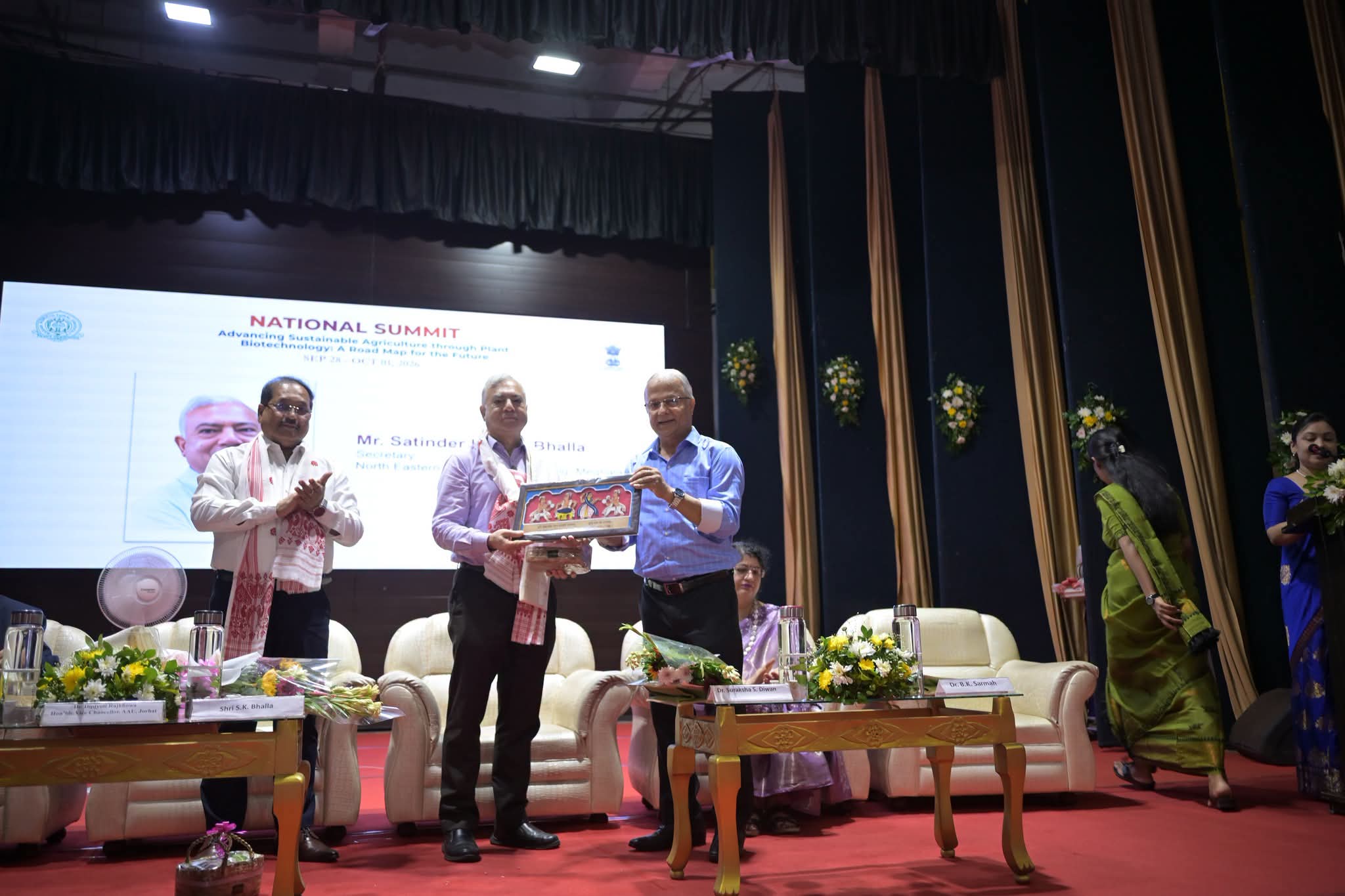 National Summit 2026 on “Advancing Sustainable Agriculture through Plant Biotechnology: A Roadmap for the Future” Concludes Successfully at DBT-NECAB, AAU, Jorhat