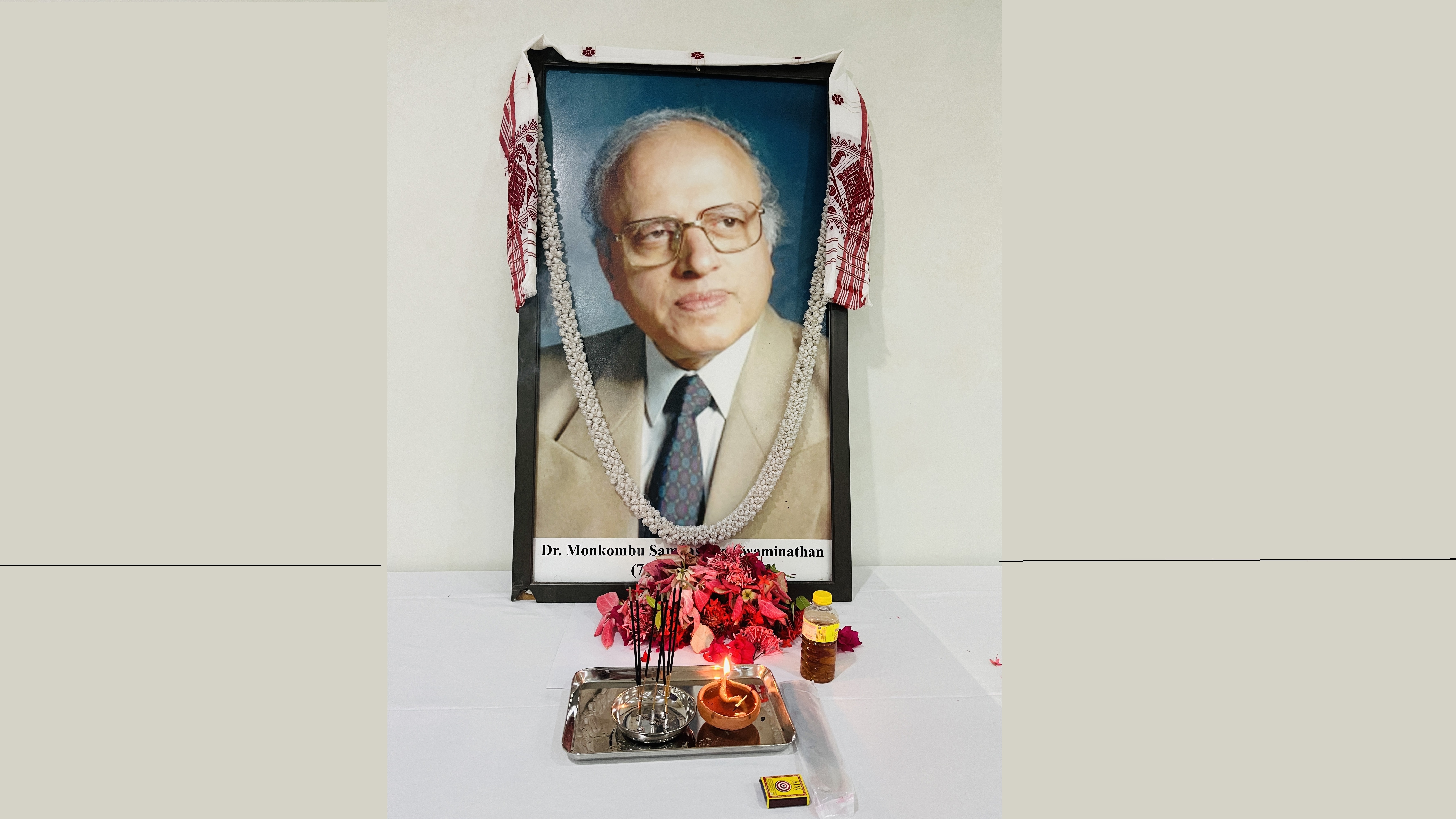 Condolence Program on the death of Dr. M. S. Swaminathan at DBT, AAU (29-09-2023)